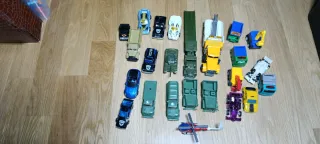 50 Coches de metal de juguete - Lote variado