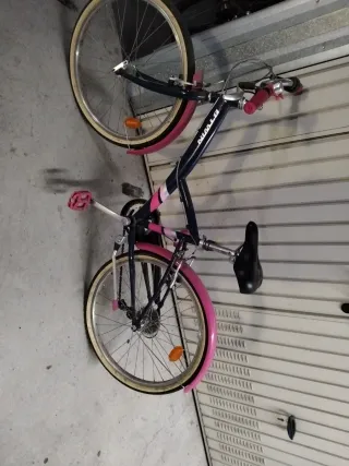 Bicicleta BTWIN niña rosa