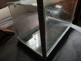 2 Acuarios de cristal y otro de plástico