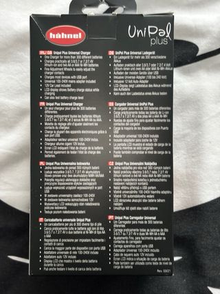 Cargador Universal Hahnel UniPal Plus