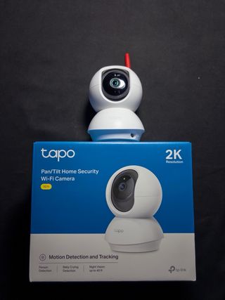 Cámara Tapo TC71 2K Pan/Tilt Wi-Fi