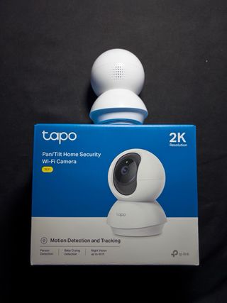 Cámara Tapo TC71 2K Pan/Tilt Wi-Fi