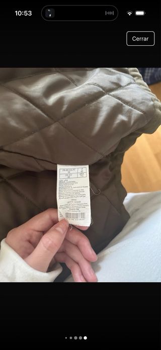 Abrigo Pinkie verde militar