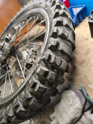 Ruedas Enduro tacos Moto