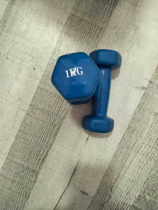 2 Mancuernas Azules 4kg