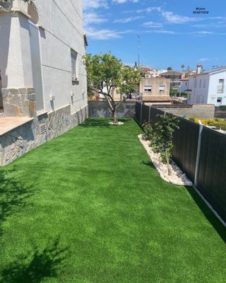 Césped artificial reciclado