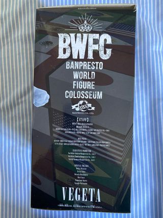 Vegeta BWFC Banpresto World Figure Colosseu
