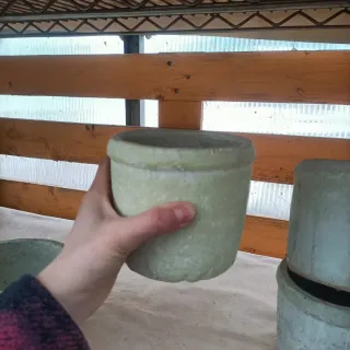 Set 4 Vasi Terracotta Diametro 12cm