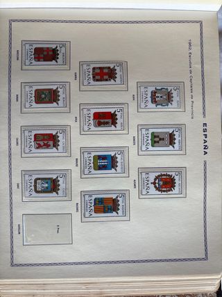 Sellos España 1962 Escudos Capitales Provincia