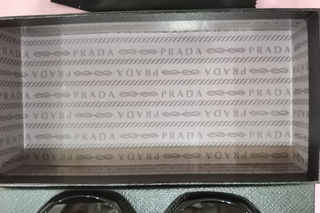 Gafas de sol Prada SPR 19Z negras brillantes