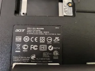 Portátil Acer Aspire 5741 para piezas