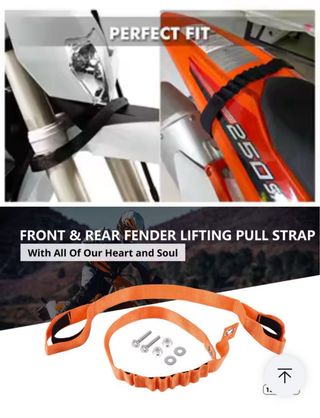 Agarre KTM Naranja Tirador