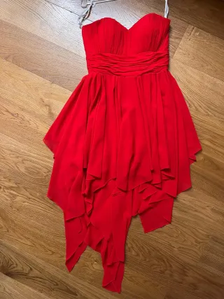 Vestito rosso elegante