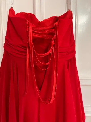 Vestito rosso elegante