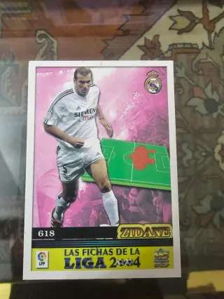 Lote cromos Zidane Real Madrid