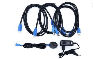 Conmutador KVM USB 2 Puertos