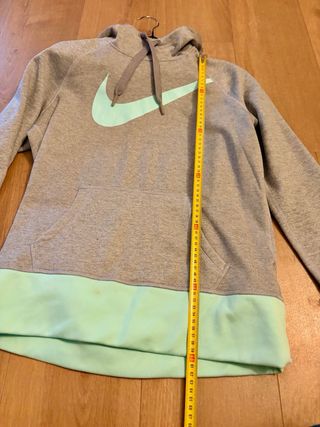 Sudadera Nike Therma-FIT Gris/Menta Talla M