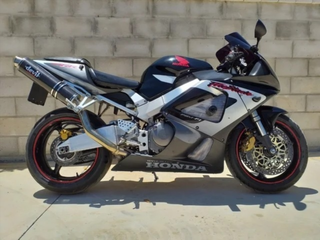 CARENADO PINTADO HONDA CBR 929RR NEGRA 2000-2001