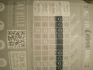 Mochila portabebés Caboo + Cotton Blend