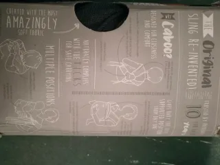 Mochila portabebés Caboo + Cotton Blend