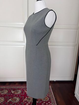 Abito Zara Collection Smanicato Grigio