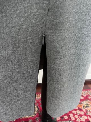 Abito Zara Collection Smanicato Grigio