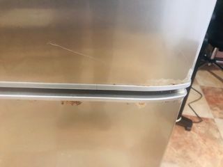 Frigorífico combi acero inoxidable