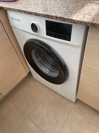 Lavadora Johnson Blanca