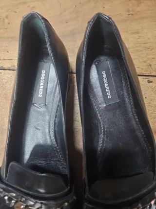 Mocassini Dsquared2 Donna Neri