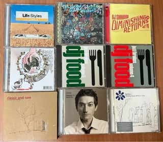 Pack 6. CDs Música Indie/Pop Rock. 6 euros unidad.
