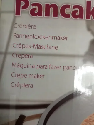Crepera eléctrica Pancake