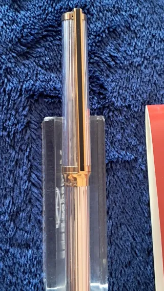 Bolígrafo Dupont Plata y Oro