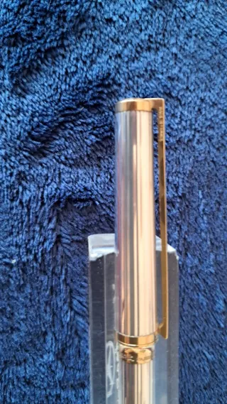 Bolígrafo Dupont Plata y Oro