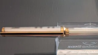 Bolígrafo Dupont Plata y Oro