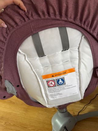 Hamaca eléctrica bebé con música