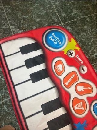 Alfombra Piano Musical El Corte Inglés 175x70cm