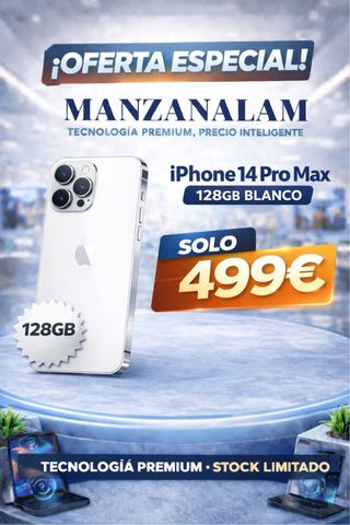 iPhone 14 Pro Max 128GB Bianco