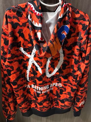 Chaqueta BAPE The Weeknd Roja Negra