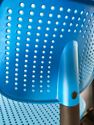 Silla IKEA Azul y Negra