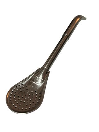 Mate Imperial Cuero Negro y Acero Inoxidable