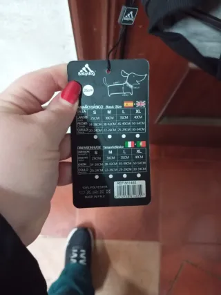 Ropa para mascotas Babydog negra