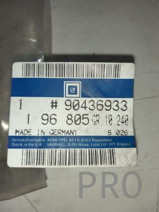 posa vasos original opel astra nuevo