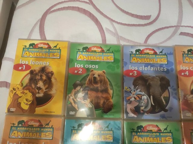 26 DVD El Maravilloso Mundo de los Animales