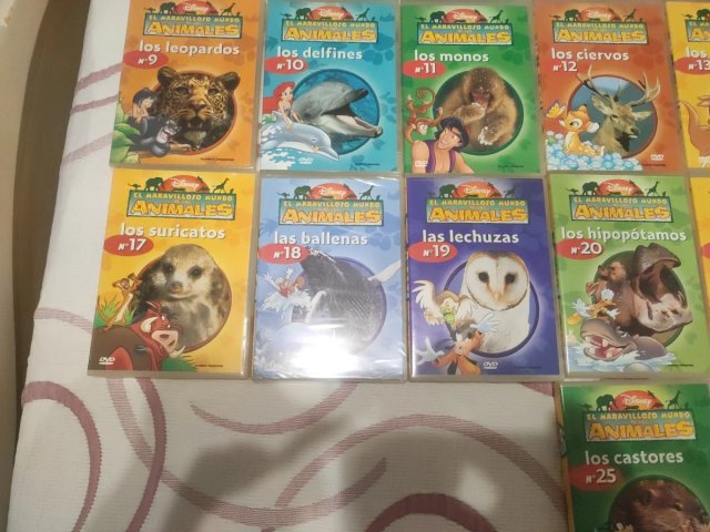 26 DVD El Maravilloso Mundo de los Animales