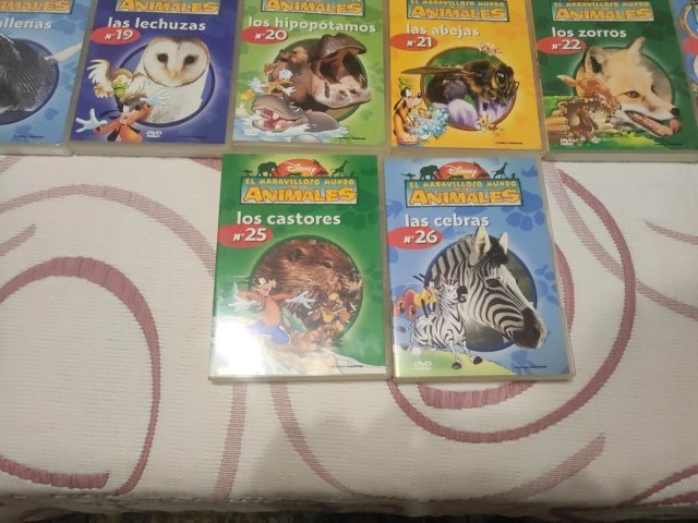 26 DVD El Maravilloso Mundo de los Animales
