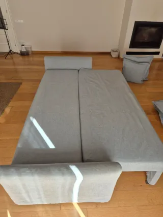 Sofá Cama Holmsund Ikea Gris