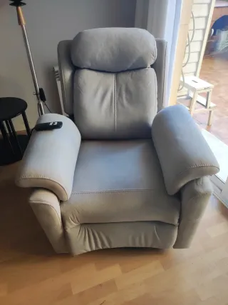 Sillón Eléctrico Beige