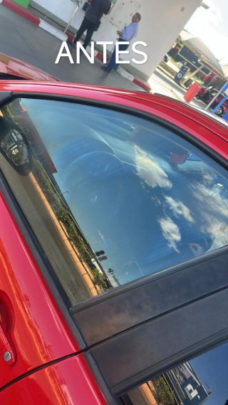 Pulido cristales coche