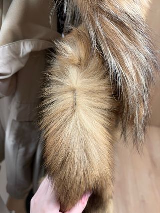 Abrigo Vintage Piel Benetfurs