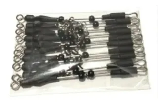 60 Urfes para pesca Surfcasting de varilla acero.